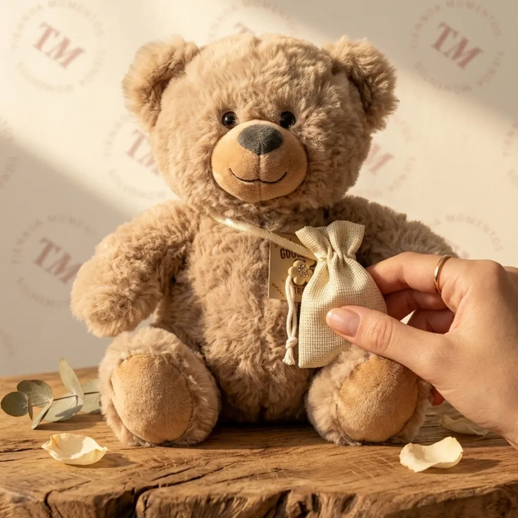 Regalos de aniversario emotivos Chile - Oso de peluche con mensaje personalizado