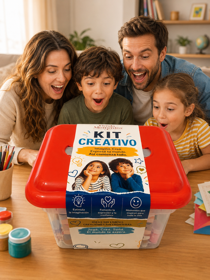 Kit Creativo- Tienda momentos. Imagina, Crea y Expresa