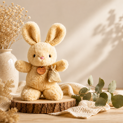Conejo de Peluche con Mensaje Audio Personalizado